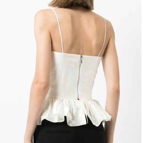 ROZIE CORSETS - peplum-hem gathered top - Picture 5 of 6